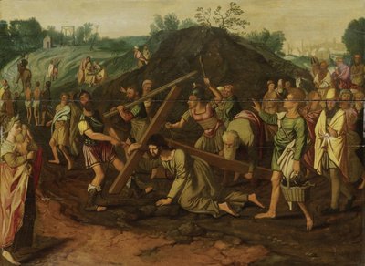 The Road to Calvary by Huybrecht Beuckelaer